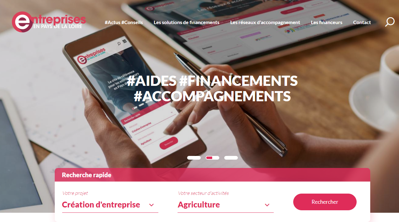 Entreprises en pays de la Loire